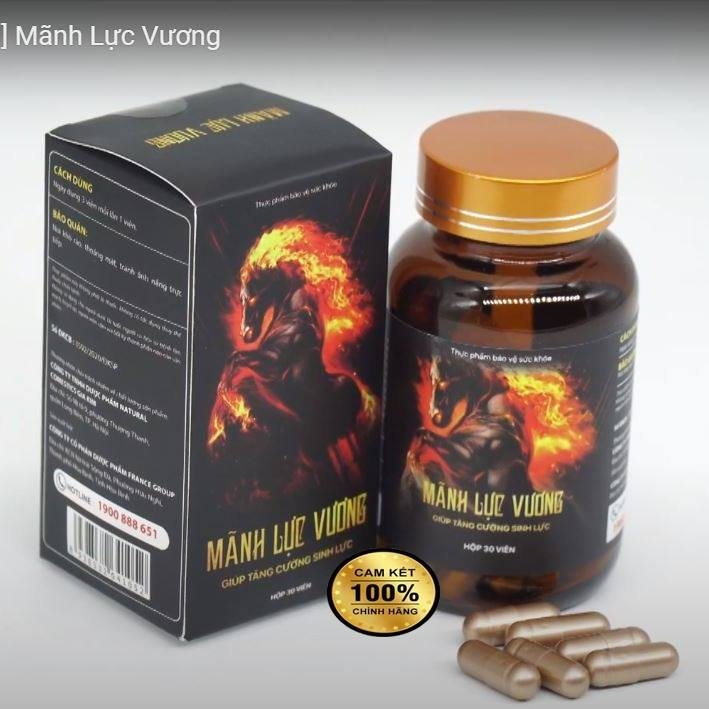 Mãnh Lực Vương – Tăng Cường Sinh Lý Nam Giới Tăng Kích Thước Cậu Nhỏ