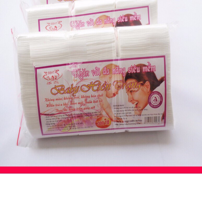 Khăn Vải Khô Đa Năng Baby Hiền Trang 300G Gói 250 Tờ Cam Kết Hàng Đúng Mô Tả Chất Lượng Đảm Bảo Đa Dạng Mẫu Mã Và Kích Cỡ