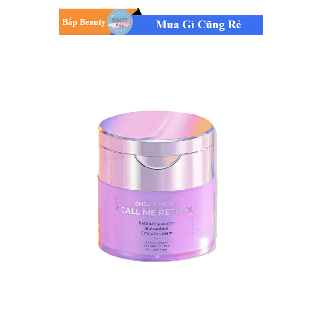 [Hcm]Kem Dưỡng Retinol Cmd Cosmetics Ngăn Ngừa Lão Hoá Call Me Retinol (Hộp 50Ml)