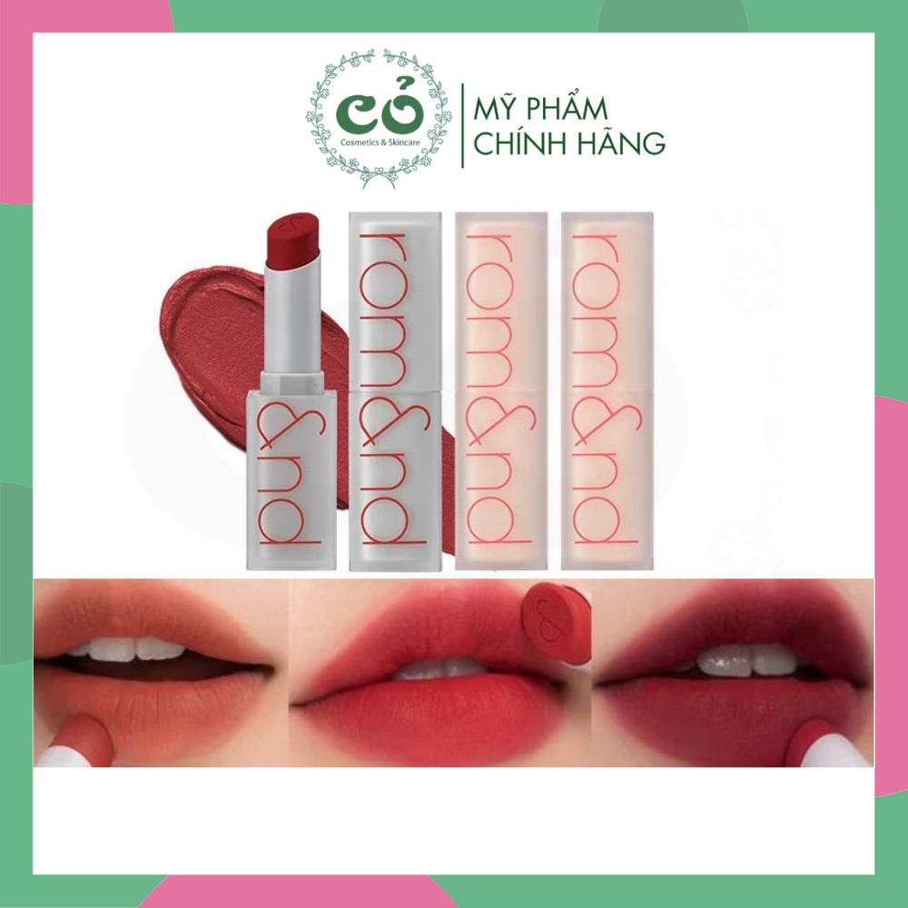 Son Thỏi Romand Zero Matte