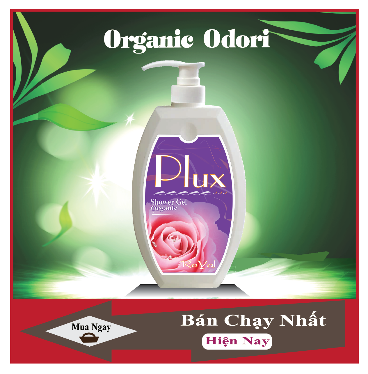 Sữa Tắm Chai 1 Lít Plux Royal - Chính Hiệu Odori