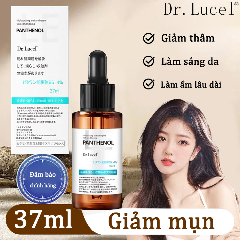 Làm sáng da Dr.Lucel Serum Provitamin B5 37ML Giảm mụn Giảm thâm Làm ẩm lâu dài