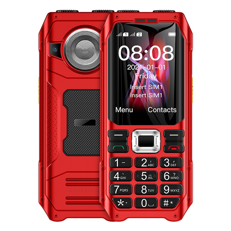 SOYES K80 GSM 2G Mobile Phone 1800mAh Dual SIM Cards MP3 FM Flashlight Loud Speaker Anti-quake Fall-