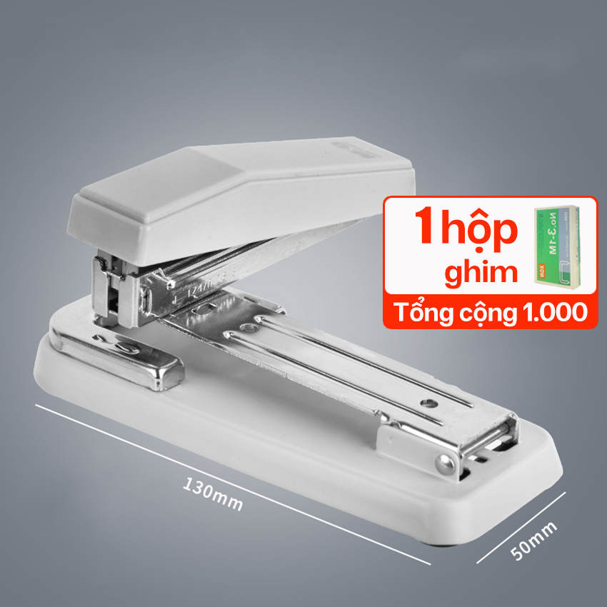 Bấm xoay chiều 360 độ NAGOdập ghim bấm giữa quyển vởghim bấm mini bấm tài liệubấm vở xoay chiều