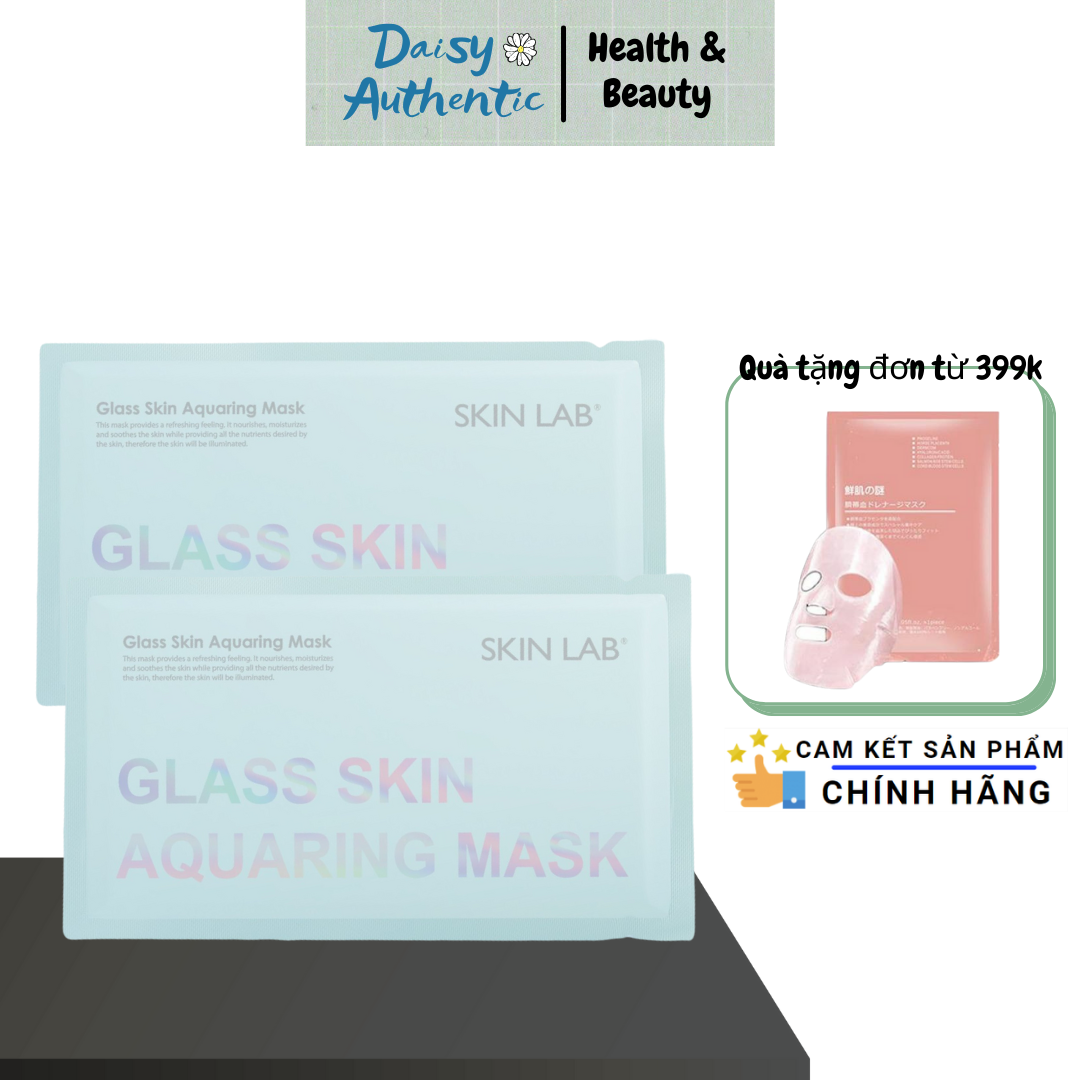 Mặt Nạ Glass Skin Aquaring Mask Skinlab - Mặt Nạ cấp ẩm phục hồi da