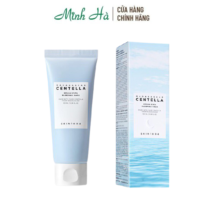 Mặt Nạ Ngủ Skin1004 Madagascar Centella Hyalu - Cica Sleeping Pack 100Ml Cấp Ẩm Sáng Da & Ngừa Lão Hóa