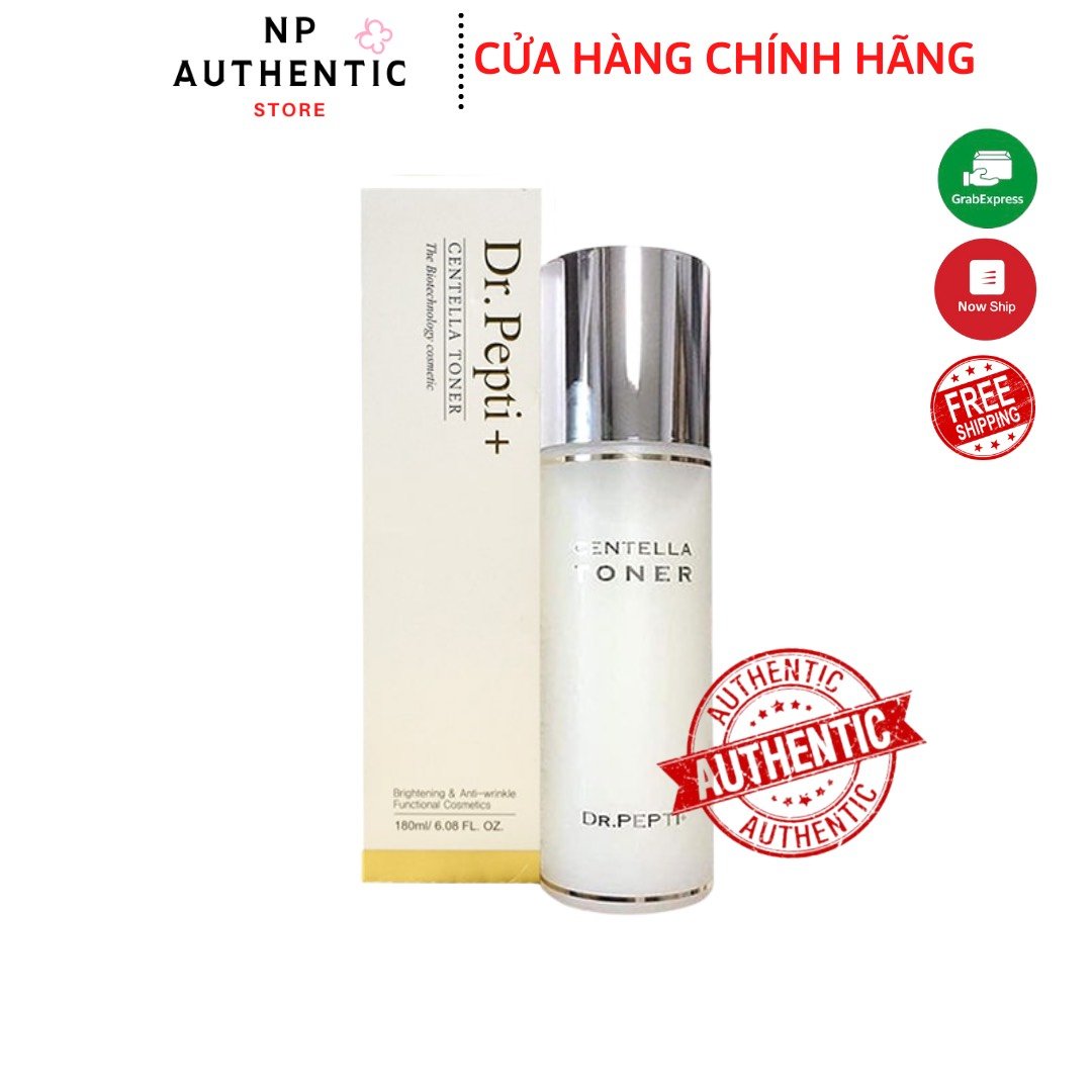 Toner Sữa Dưỡng Căng Bóng Dr.pepti+ Chính Hãng 180Ml