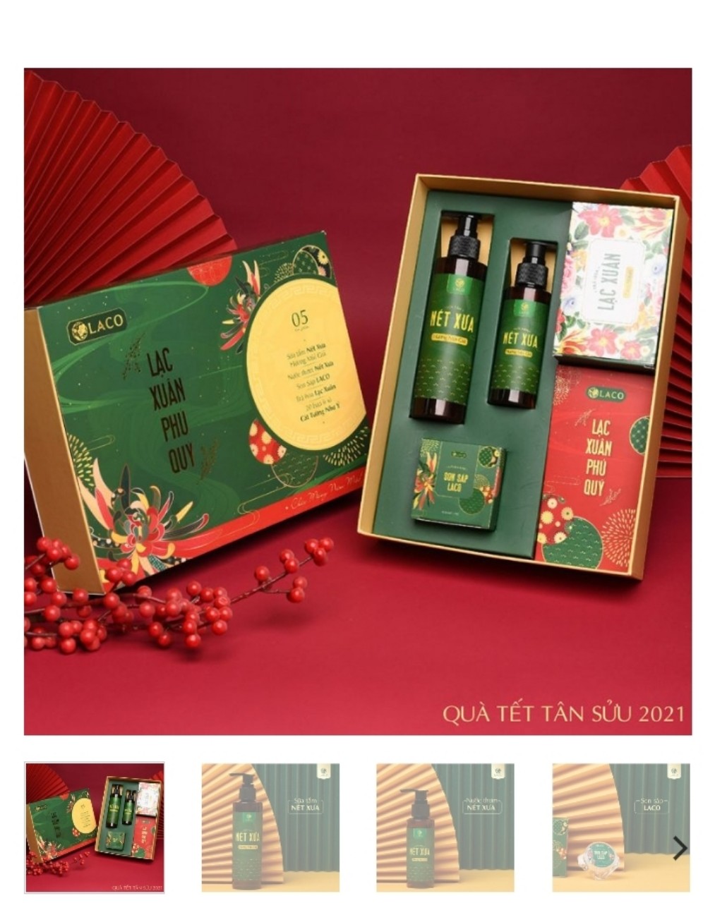 Hộp Quà Tết Cao Cấp Chính Hãng Laco 100%