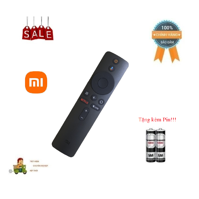 Remote Điều khiển giọng nói TV Xiaomi -Xiaomi MI Box S XMRM-006 MDZ-22-AB- Hàng mới chính hãng Tặng kèm Pin!