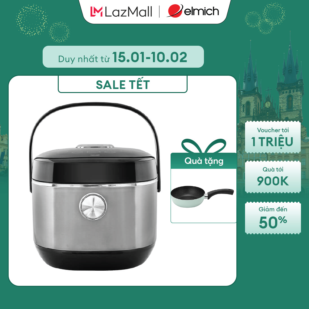 (SALE TẾT)Nồi cơm điện tử Elmich 18L RCE-1790