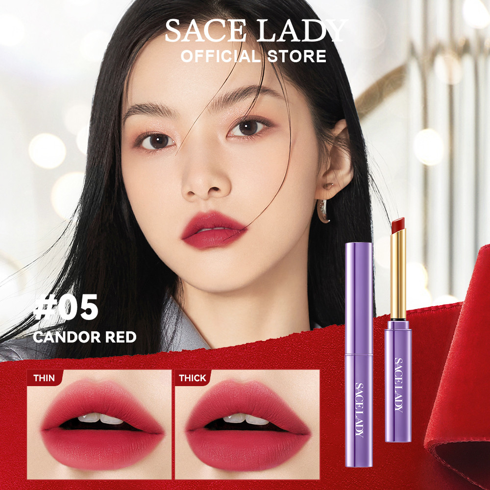 Son môi sắc tố cao chất son mịn như nhung Sace Lady 1.5g