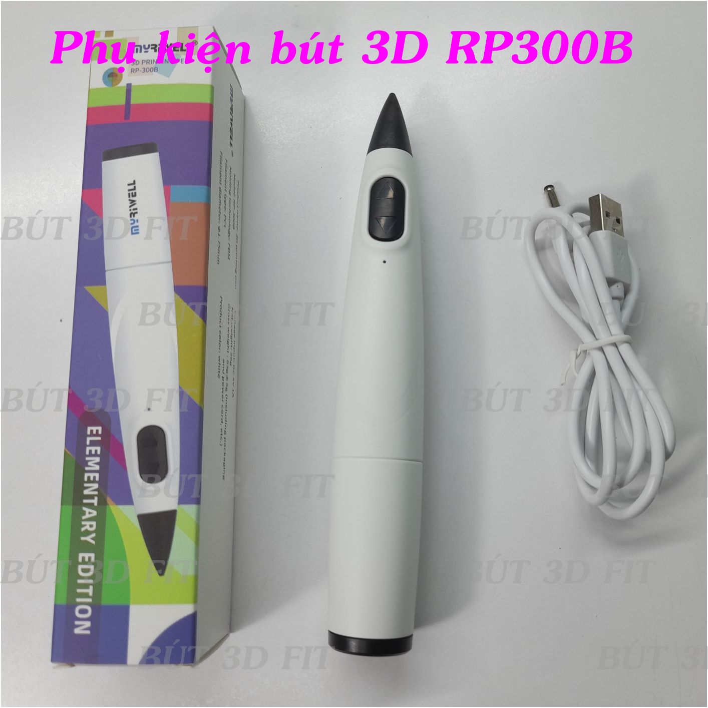 Bút 3D giá rẻ Myriwell vẽ mô hình 3D sáng tạo dùng mực PCL nhiệt độ thấp