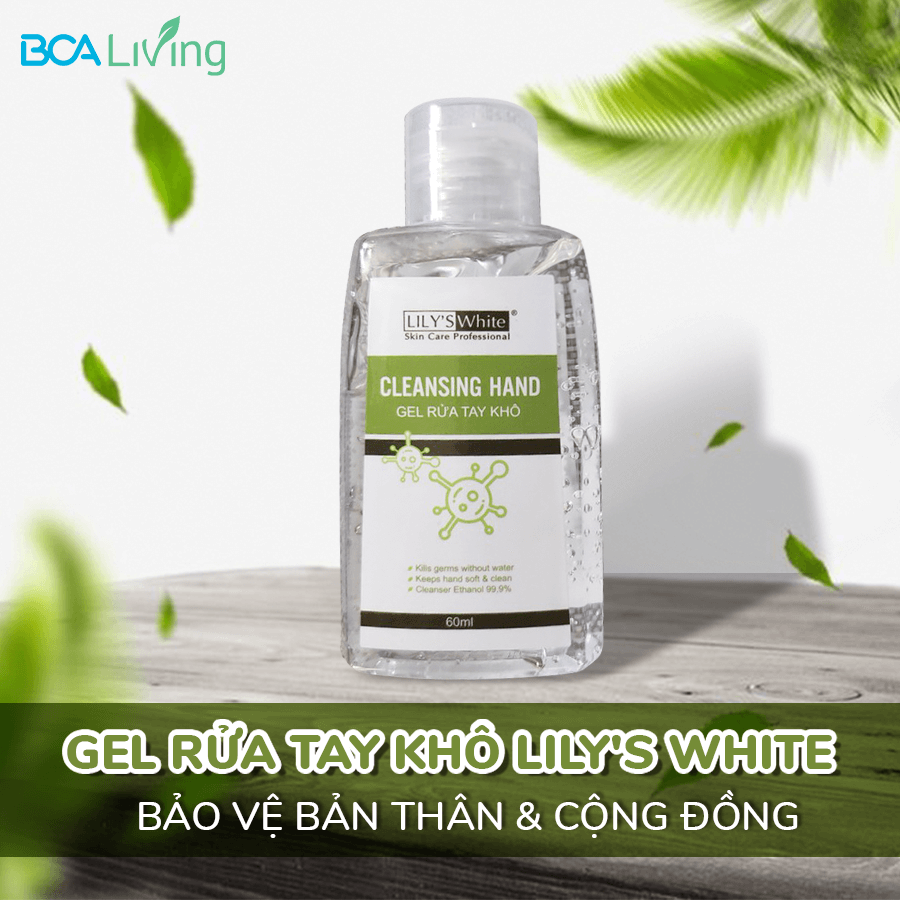 Gel Rửa Tay Khô Sát Khuẩn Lily’s White