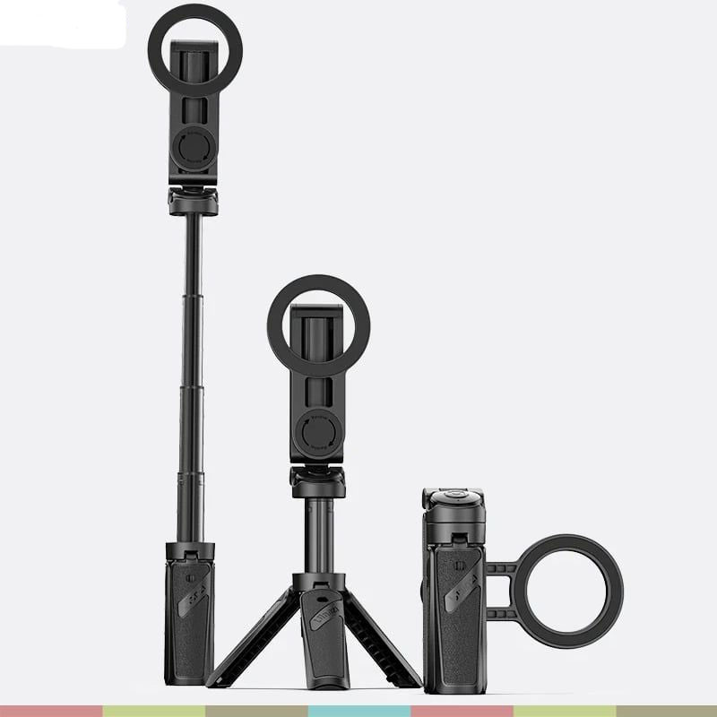 Ulanzi JJ03 - Tripod Đa Năng 3 Trong 1 Vòng Nam Châm MagSafe Bluetooth Remote Và Xoay 360 Độ Cho Điệ