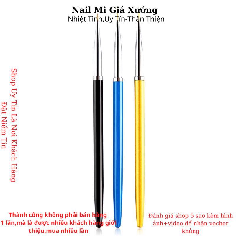 Cây Cọ Nét Nailbộ Cọ Nét 3 Cây Vẽ Kẻ Nét Siêu Tiện Lợi Cho Các Chị Em Ngành Nail