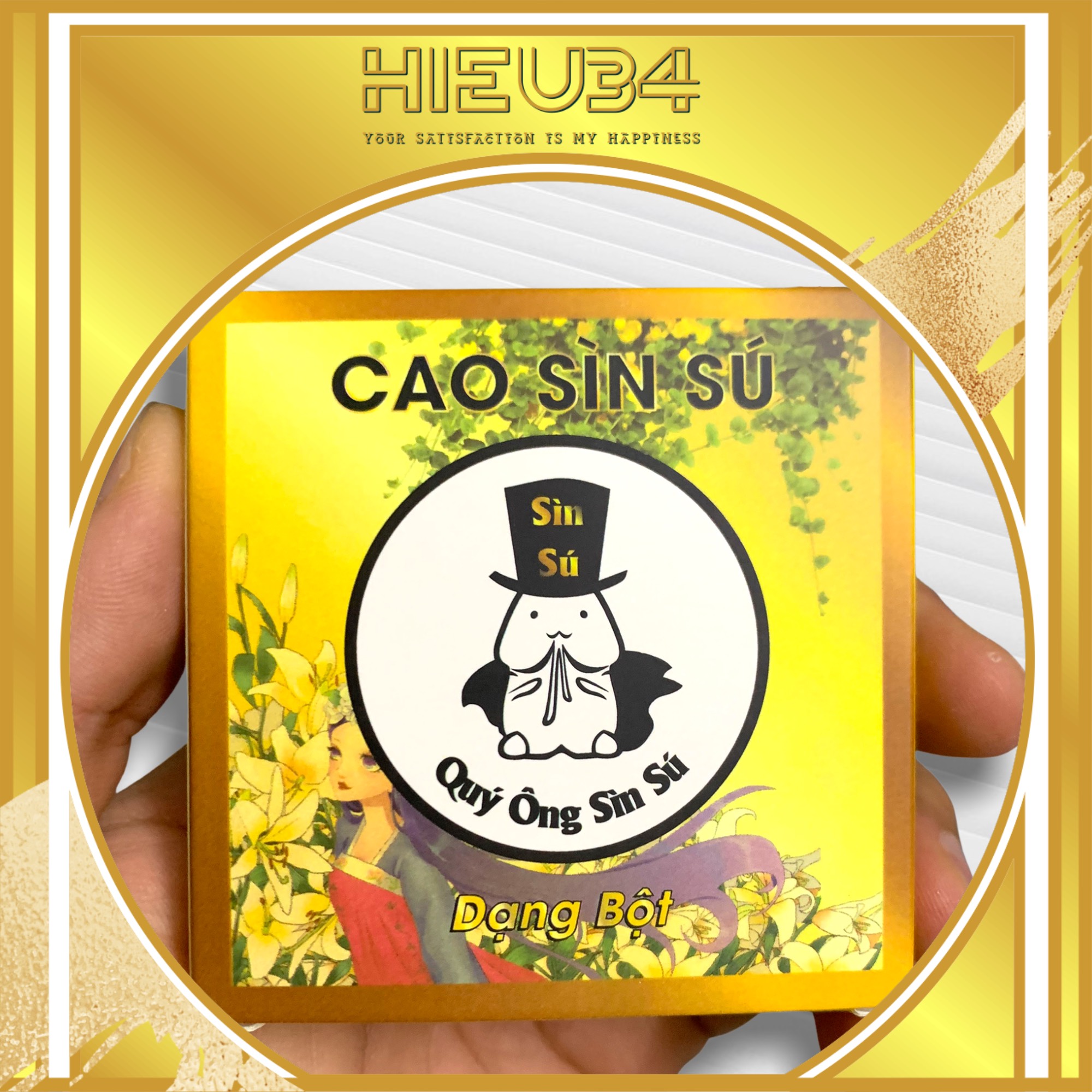 Cao Sìn Sú - Hộp Thương Gia Gói 05 Gram Dùng 15 - 20 Lần. Đổi Tên Khi Giao Hàng