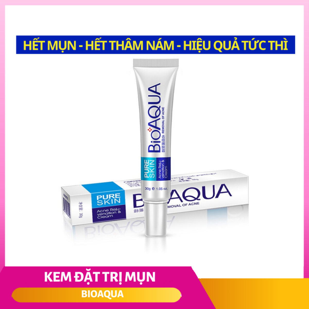 [HCM]Kem giảm mụn tận gốc Bioaqua – KEM005