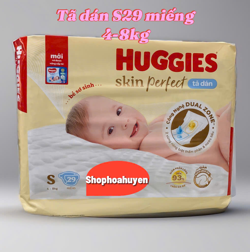 Tã dán huggies cho bé sơ sinh đến 36 tháng - Tã dán sơ sinh huggies đủ size M42 -L40 - S29 từ 3-15kg
