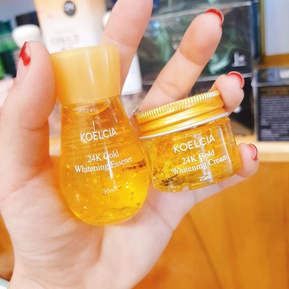 Set Serum Và Kem Koelcia 24K Gold Whitening Chuỗi Cửa Hàng Baby Crush Chuyên Phân Phối Các Sản Phẩm Làm Đẹp Uy Tín Số 1 Tây Nguyên Cam Kết 100% Hàng Chính Hãng Nội Ngoại Nhập