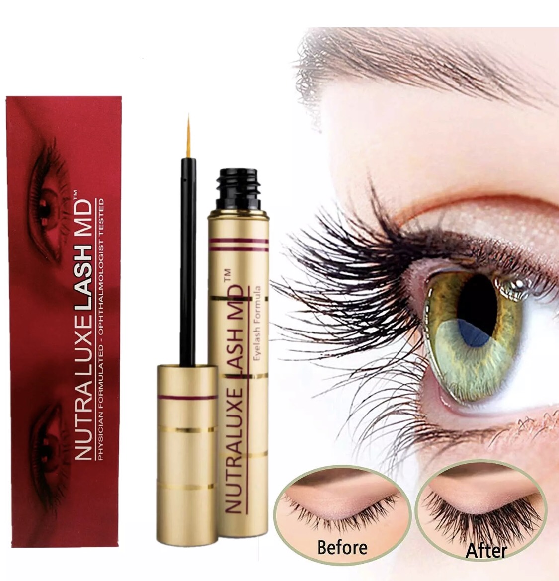 Dưỡng Mi Nutraluxe Lash Md - Hàng Nhập Mỹ (Full Size 45 Ml)