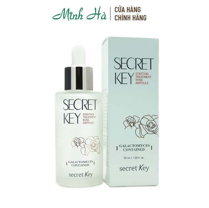 Serum Dưỡng Trắng Chống Lão Hóa Secret Key Starting Treatment Rose Ampoule 50Ml