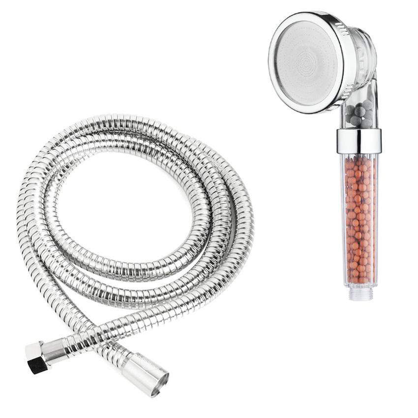 Bát Sen Vòi Sen Tắm Đứng Tăng Áp Lực Nước Nóng Lạnh Nhựa Mạ Inox 304 - Sen Vòi Nhà Tắm thay thế cho 