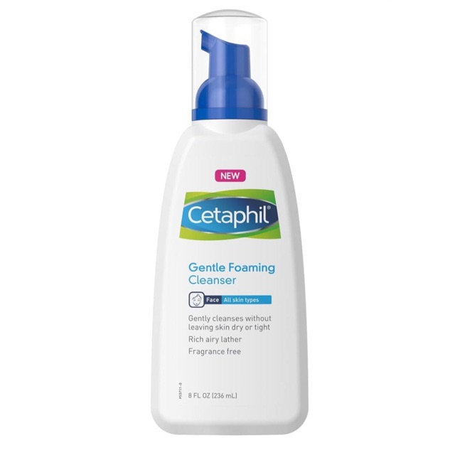 [HCM]Sữa rửa mặt tạo bọt cho mọi loại da Cetaphil Gentle Foaming Cleanser 236ml mất nắp