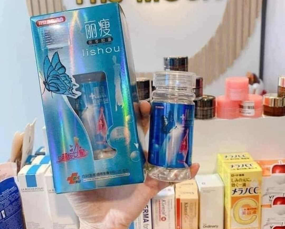 Giảm Cân LISHOU Xanh 40 Viên Hàng Chuẩn Thái Lan