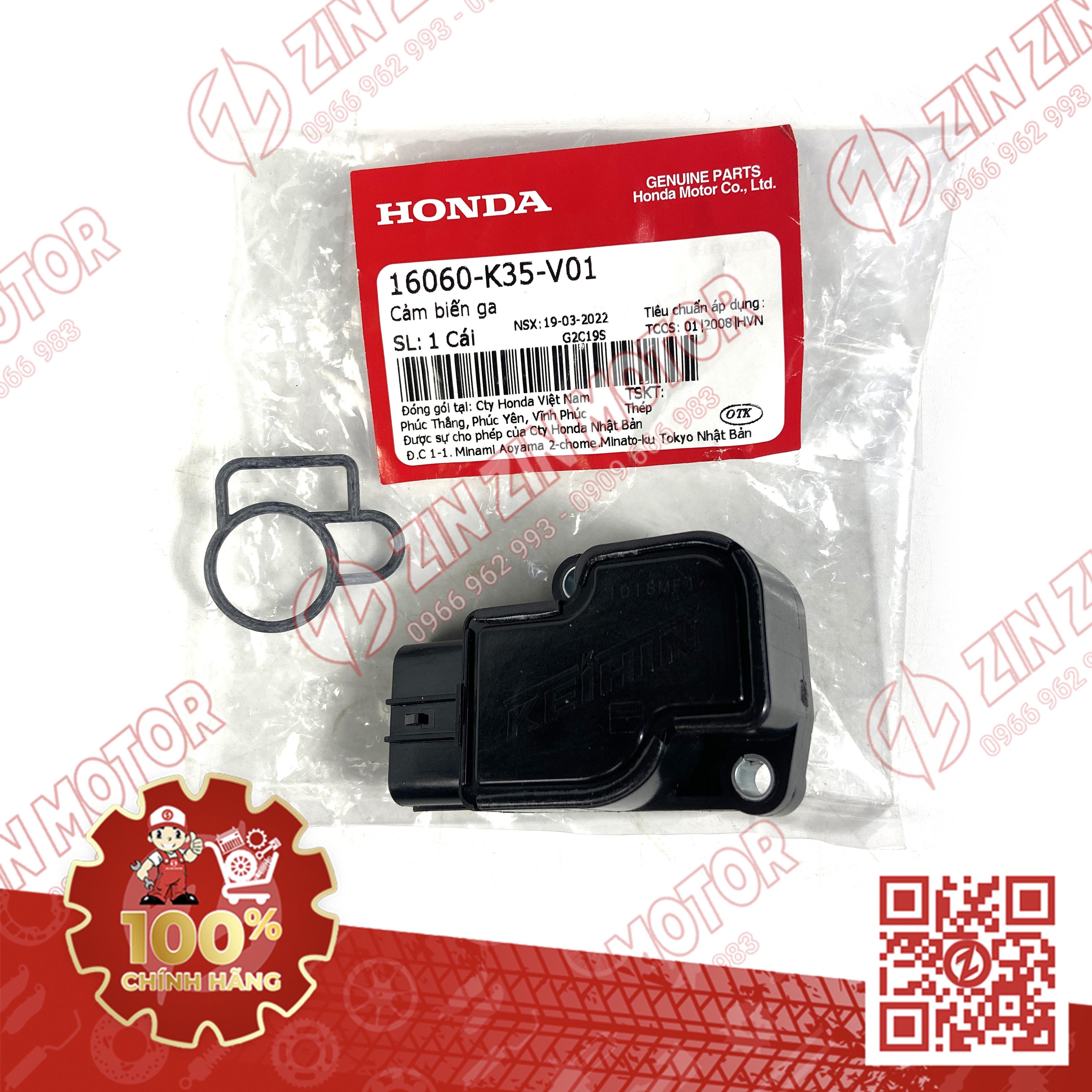 Cảm Biến Ga TPS Vario 160 PCX 150 ADV 150 16060-K35-V01 16060K35V01 Chính Hãng