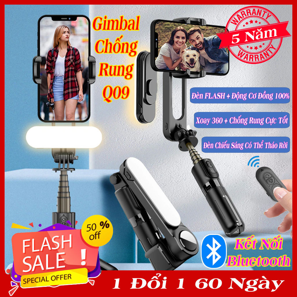 Gậy Chống Rung Điện Thoại L9 Gimbal Chống Rung Cho Điện Thoại Cao Cấp Gimball Chống Rung Theo Dõi Ch