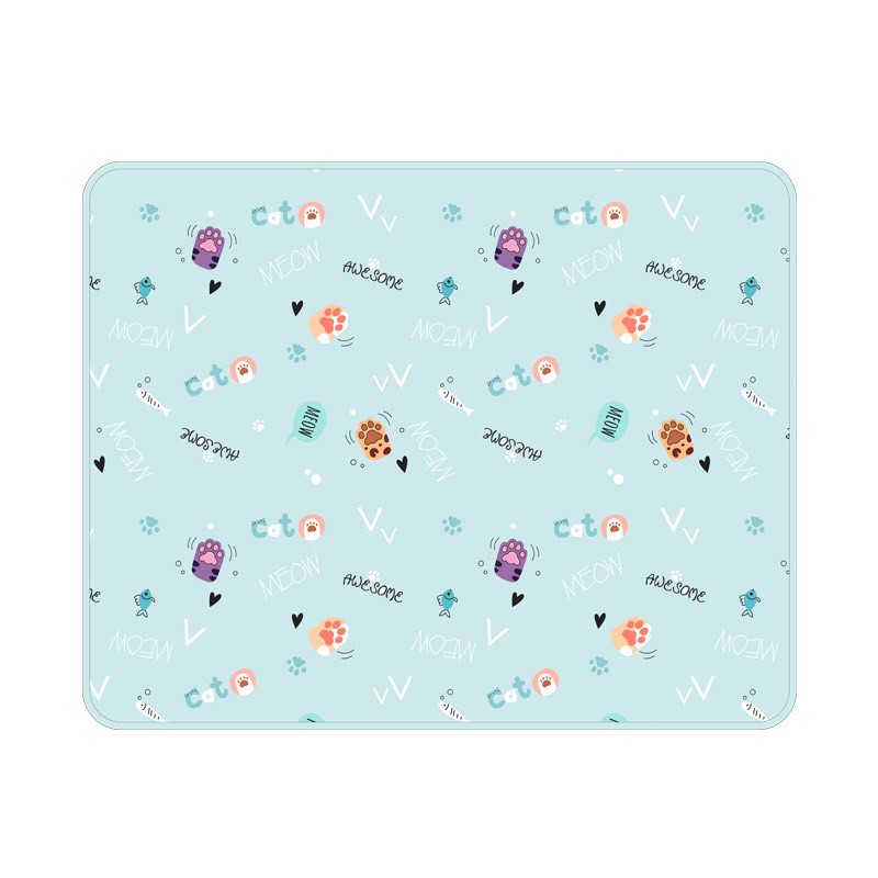 Tấm lót chống thấm Baby Plich 3 lớp thoáng khí có thể giặt được 55 x70 cm