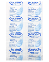 Polident Antibacterial Denture Cleanser Viên làm sạch hàm giả răng giả 1 vỉ 6 viên
