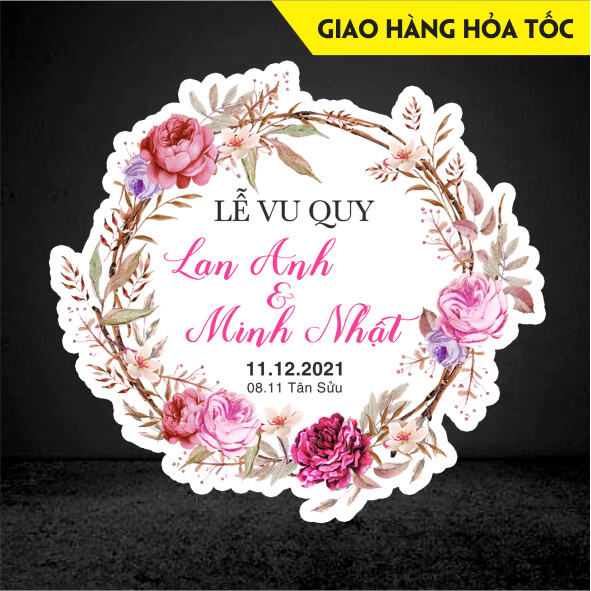 BẢNG CƯỚI LỄ VU QUY_LỄ THÀNH HÔN  TÊN CÔ DÂU CHÚ RỂ TRANG TRÍ ĐÁM CƯỚI