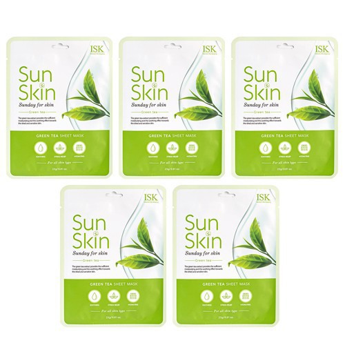 Mặt Nạ Sun Skin Sáng Da Và Mờ Nếp Nhăn Đủ 4 Vị