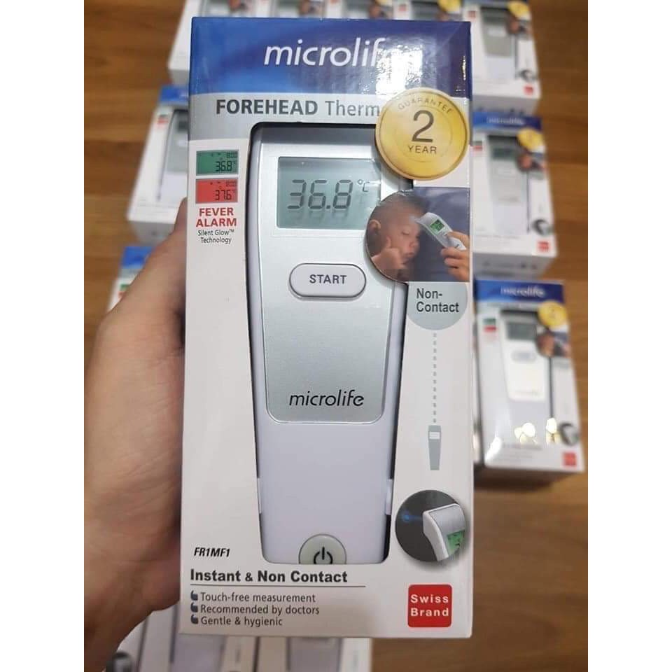 [HCM]Nhiệt kế hồng ngoại đo trán Microlife FR1MF1 – Công nghệ Thụy Sỹ – Hàng chính hãng