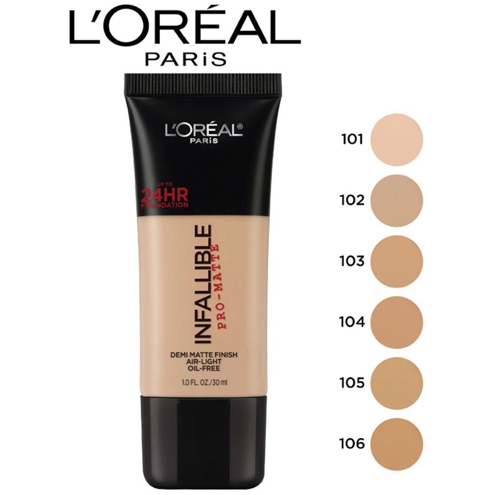 Kem Nền Loreal Infallible Matte Dạng Tube Đảm Bảo Cung Cấp Các Sản Phẩm Đang Được Săn Đón Trên Thị Trường Hiện Nay Cam Kết Hàng Nhận Được Đúng Mô Tả