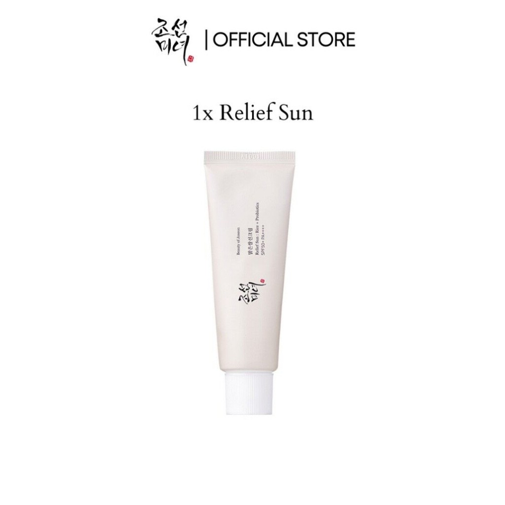 Beauty of Joseon Kem chống nắng MỎNG NHẸ THOÁNG DA RELIEF SUN : RICE + PROBIOTICS SPF 50+ PA++++ ​50