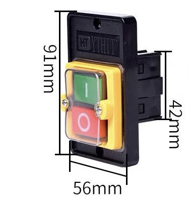 công tắc on off Koino KH-201 và KH-305 công tắc điện ba pha on offcông tắc bấm dính 3 pha hộp nút ấn