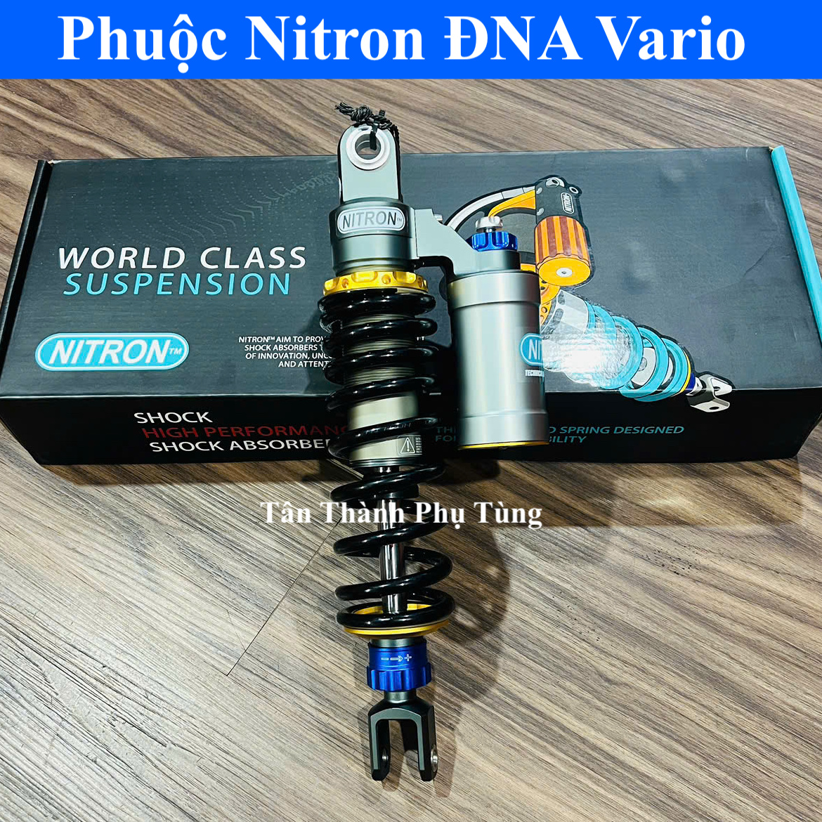 Phuộc Nitron ĐNA (DNA) Vario Click Vision Sh Mode Lead bình trên chính hãng