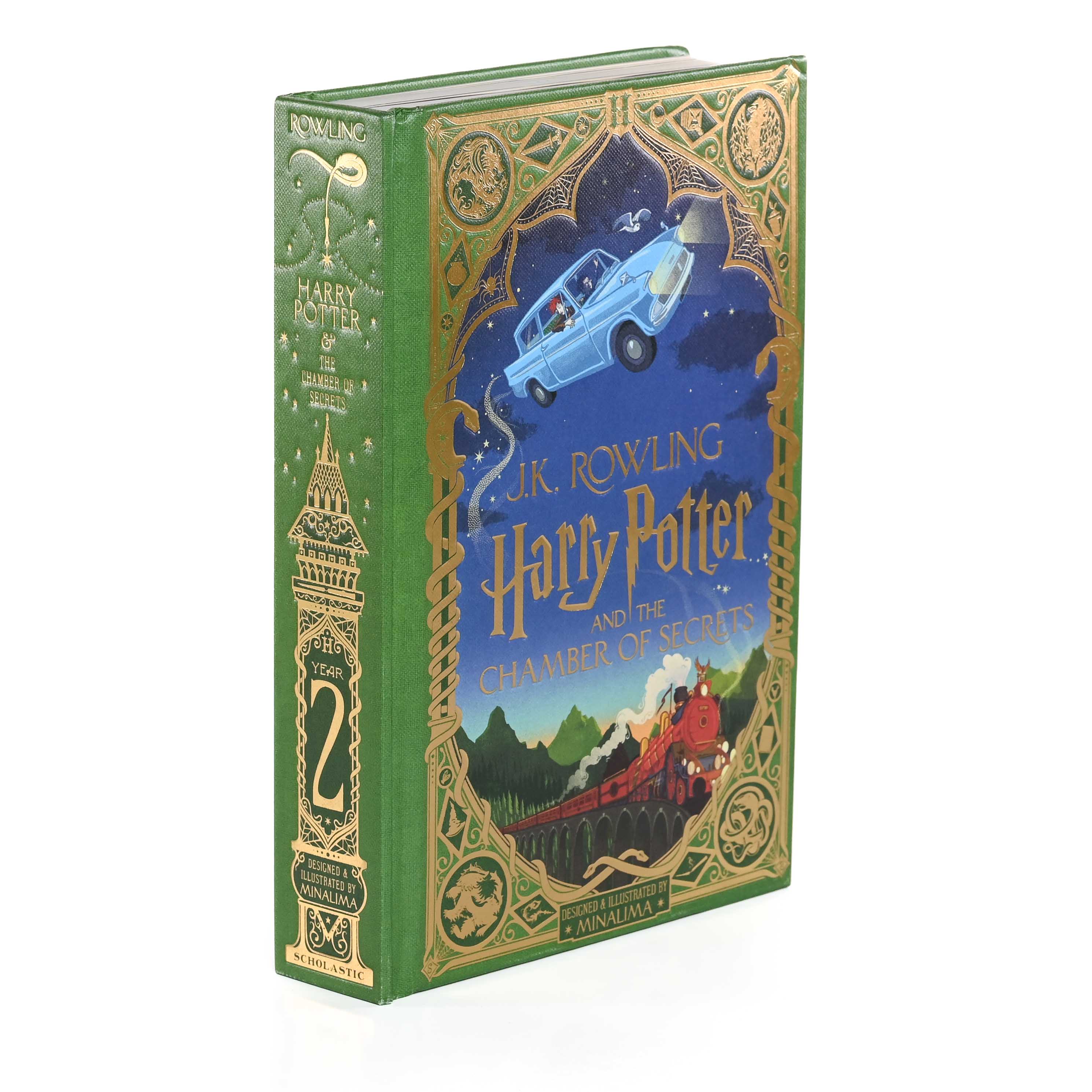 Sách Harry Potter and the Chamber of Secrets - Harry Potter MinaLima Edition 2 (US Version)