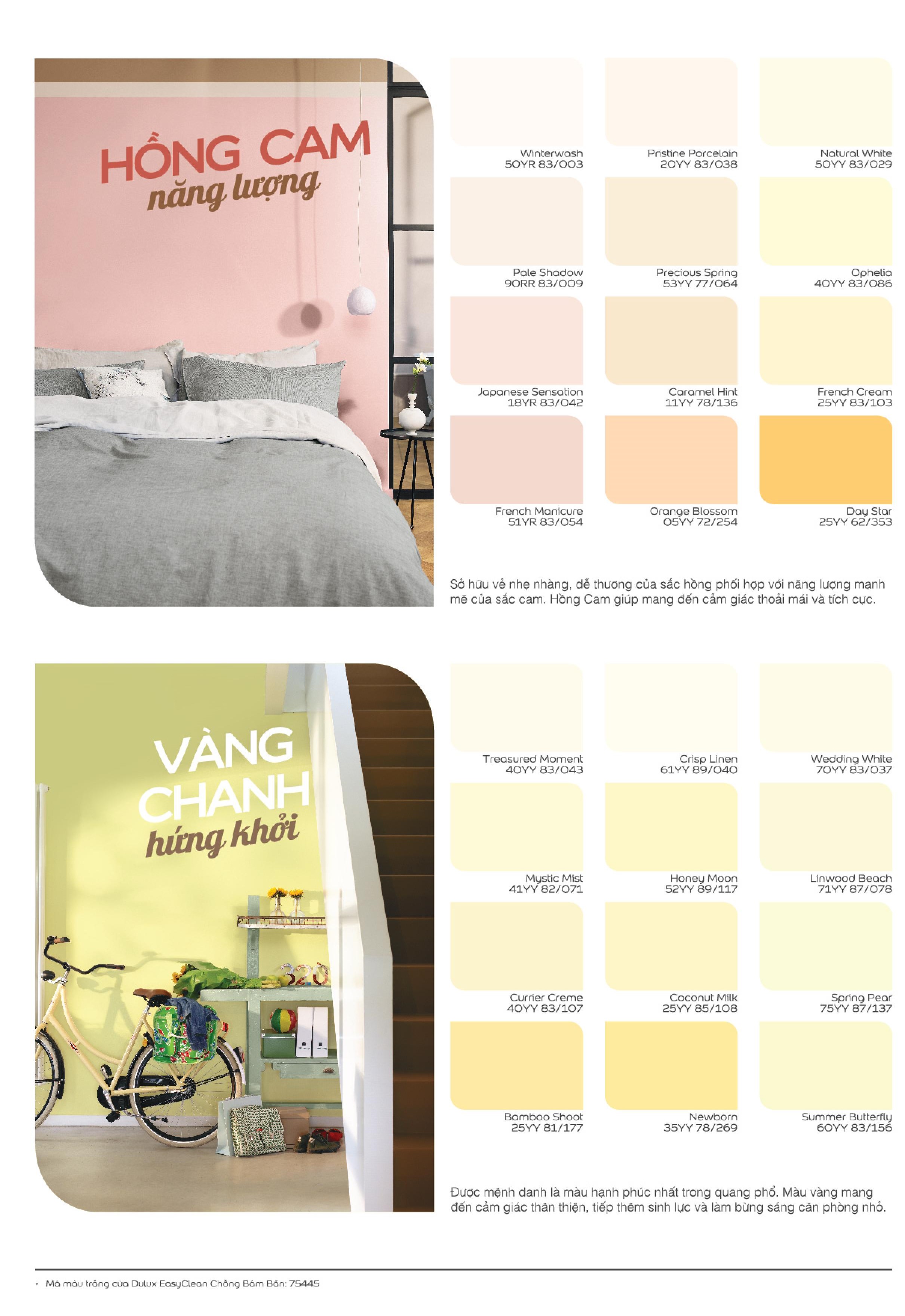 Sơn tường trong nhà Dulux EasyClean kháng Virus lon 5 lít (Sơn nội thất)