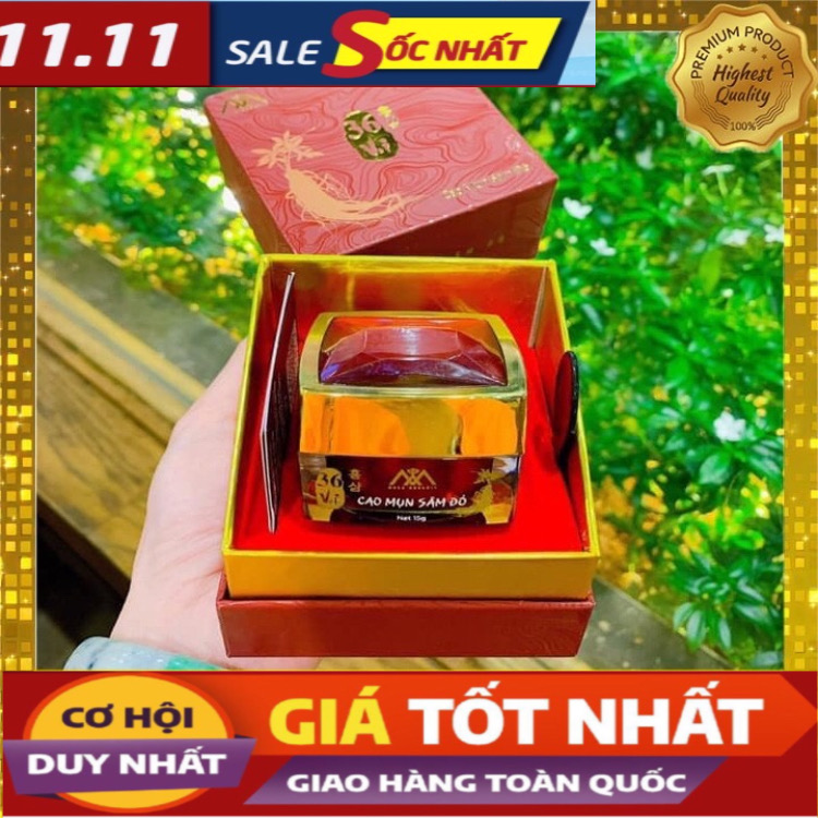 Combo 2 Hộp Cao Mụn Sâm Đỏ (Hủ Full 15Gr)