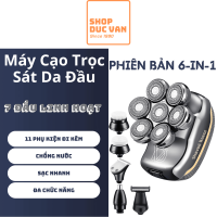 Máy Cạo Trọc Đầu Máy Cạo Râu Đa Năng 7 Lưỡi RQ7900 Phiên Bản Mới 6 Trong 1 [ Shop Đức Vân ]