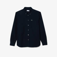 Áo Sơ Mi Lacoste Nam Dáng Suông Tay Dài Chất Liệu Oxford