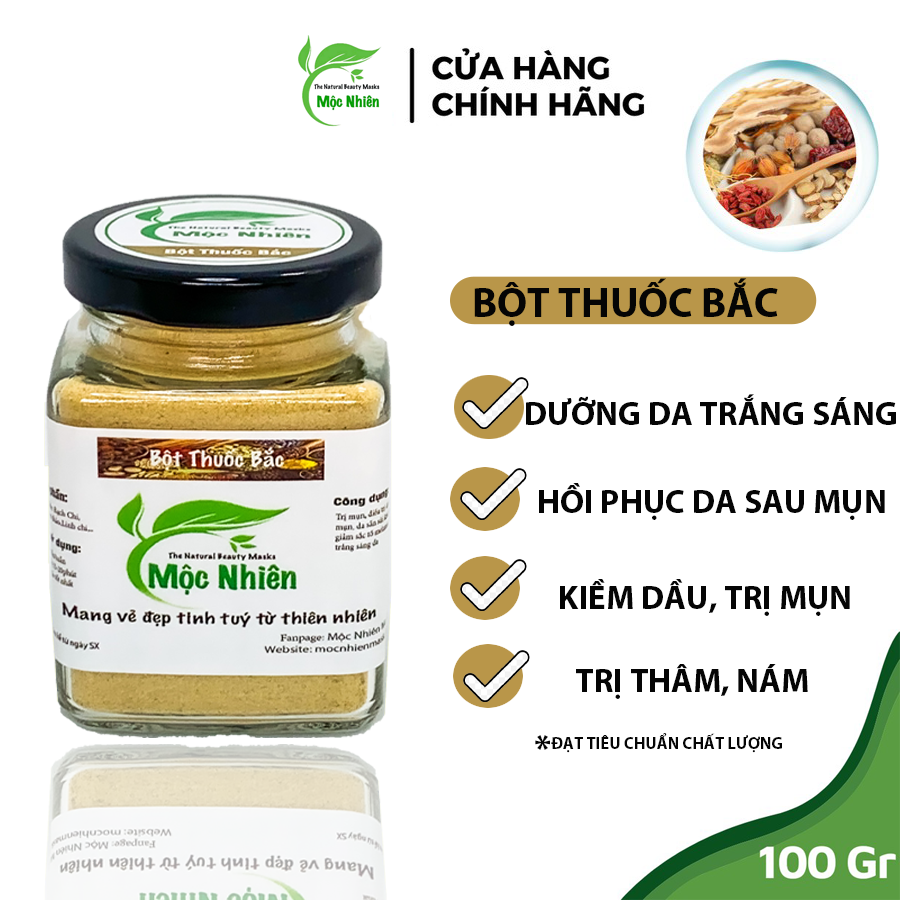 Bột 24 Thảo Vị Bắc Mộc Nhiên - Giảm Thâm Mụn