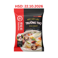 Gia Vị Nước Cốt Lẩu Haidilao – 6 Vị Hot: Cà Chua Nấm Trường Thọ Tomyum Bò Cay Mala
