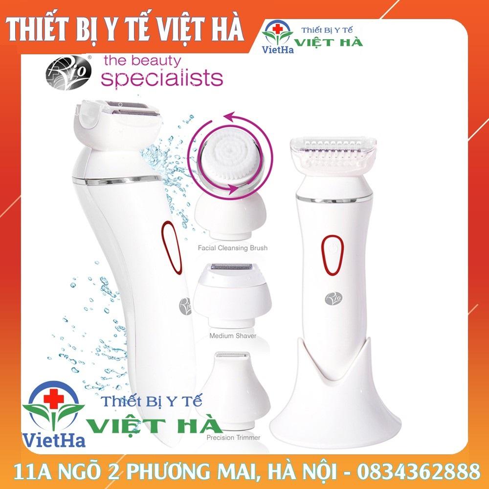 Máy Rửa Mặt Rio 4 - In - 1 Lady Shaver & Facial Brush