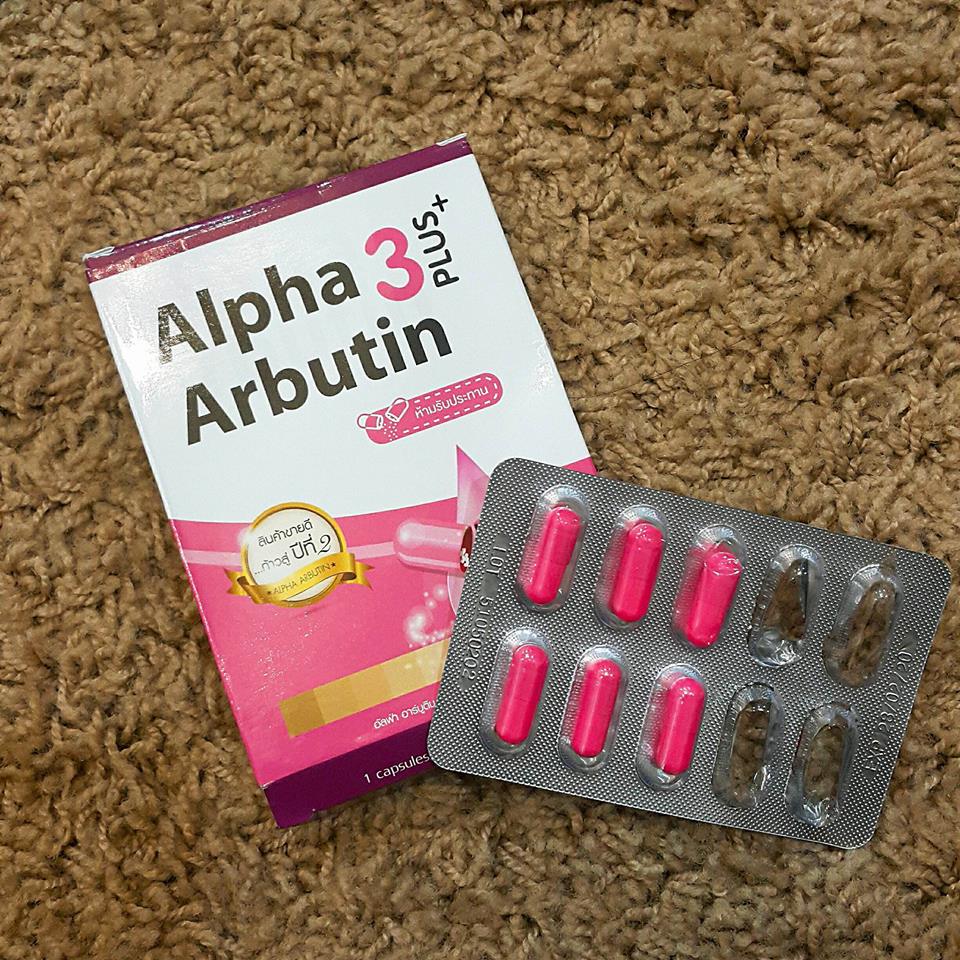 Viên Kích Trắng Alpha Abutin 1 Hộp 10 Viên