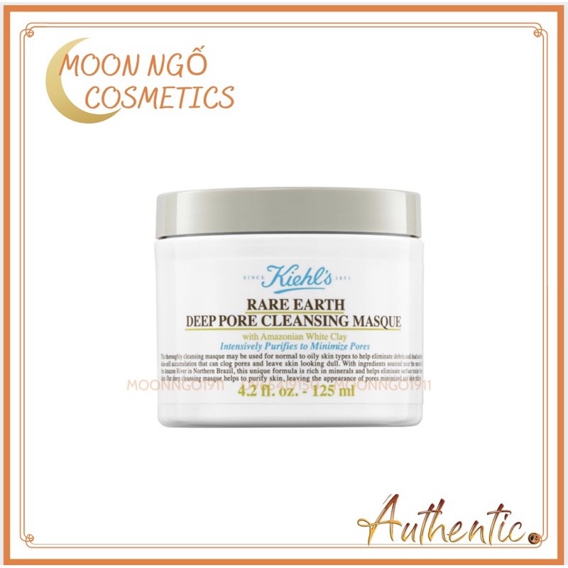 Mặt Nạ Đất Sét KiehlS Rare Earth Deep Pore Cleansing Masque