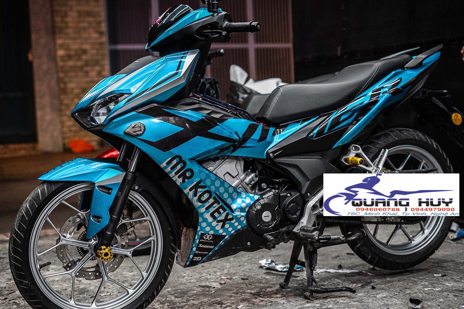 Tem Trùm WinnerX Xanh Ngọc ĐenTeam Decal Winner X Kotex